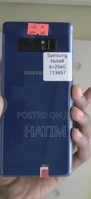 New Samsung Galaxy Note 8 256 GB Blue