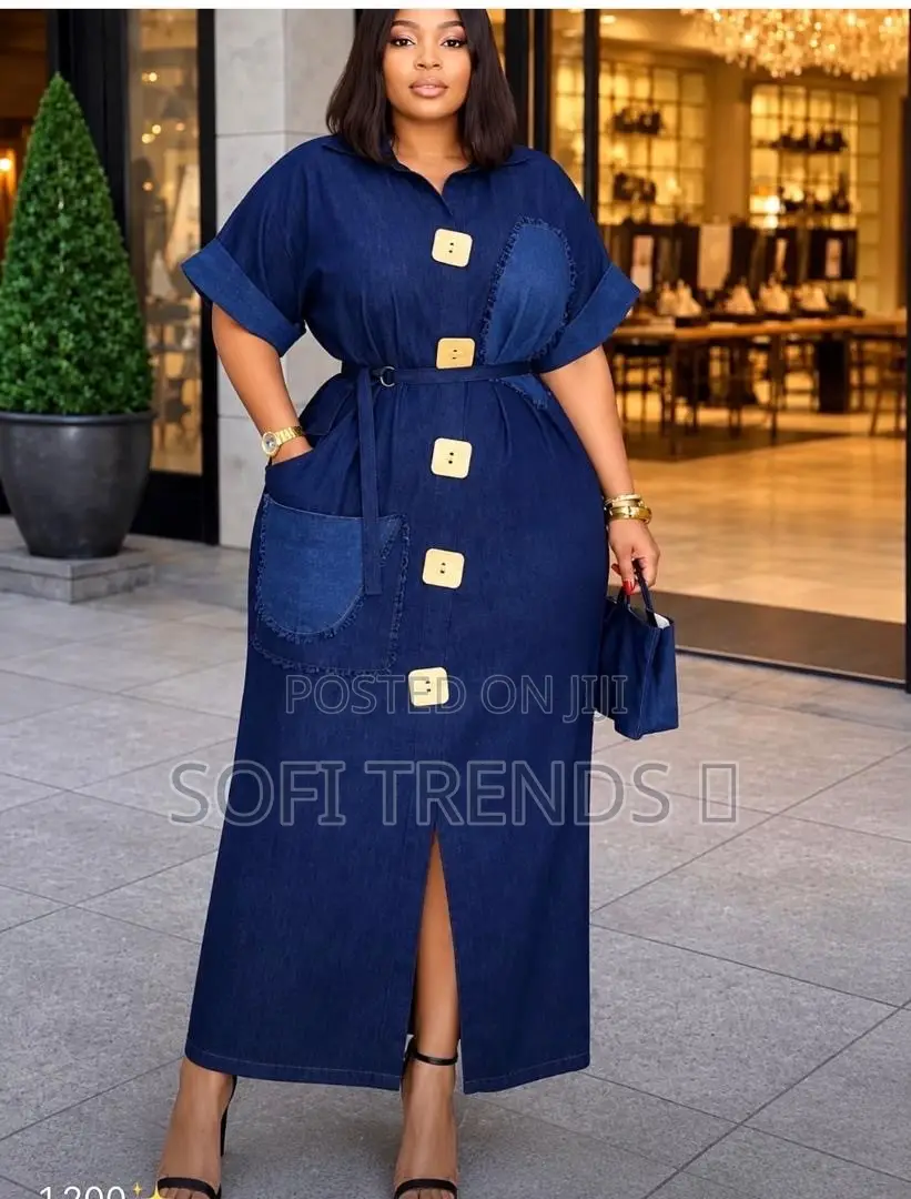 Ladies Soft Jean Dresses