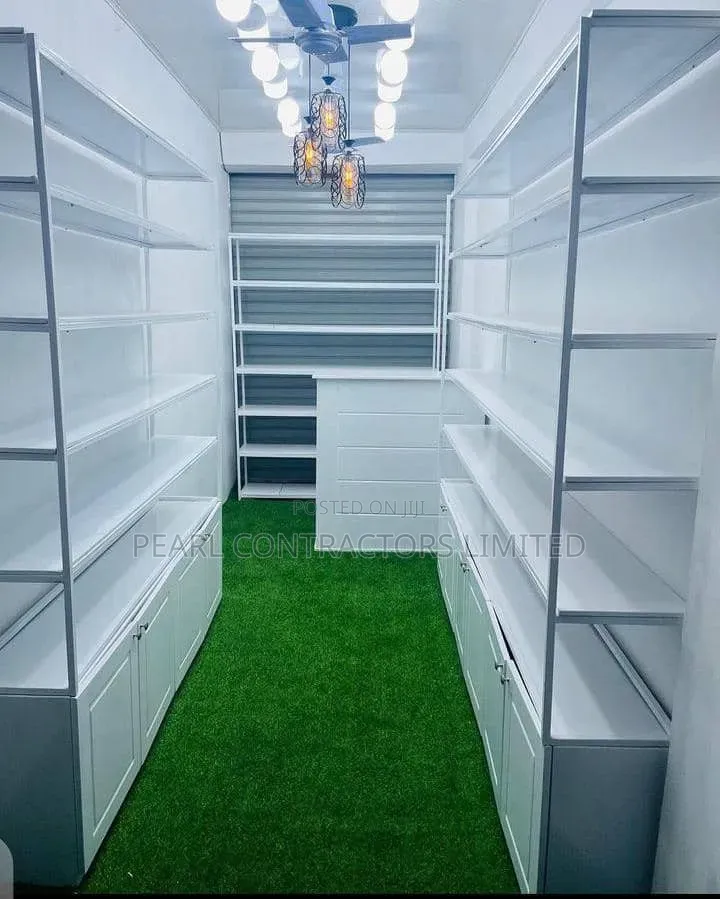Shop Setup, Partitions and Shelves Installation Services