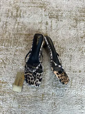 Clear Low Heel Sandles