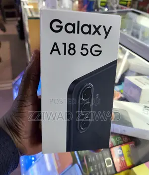 New Samsung Galaxy A18 256 GB Black