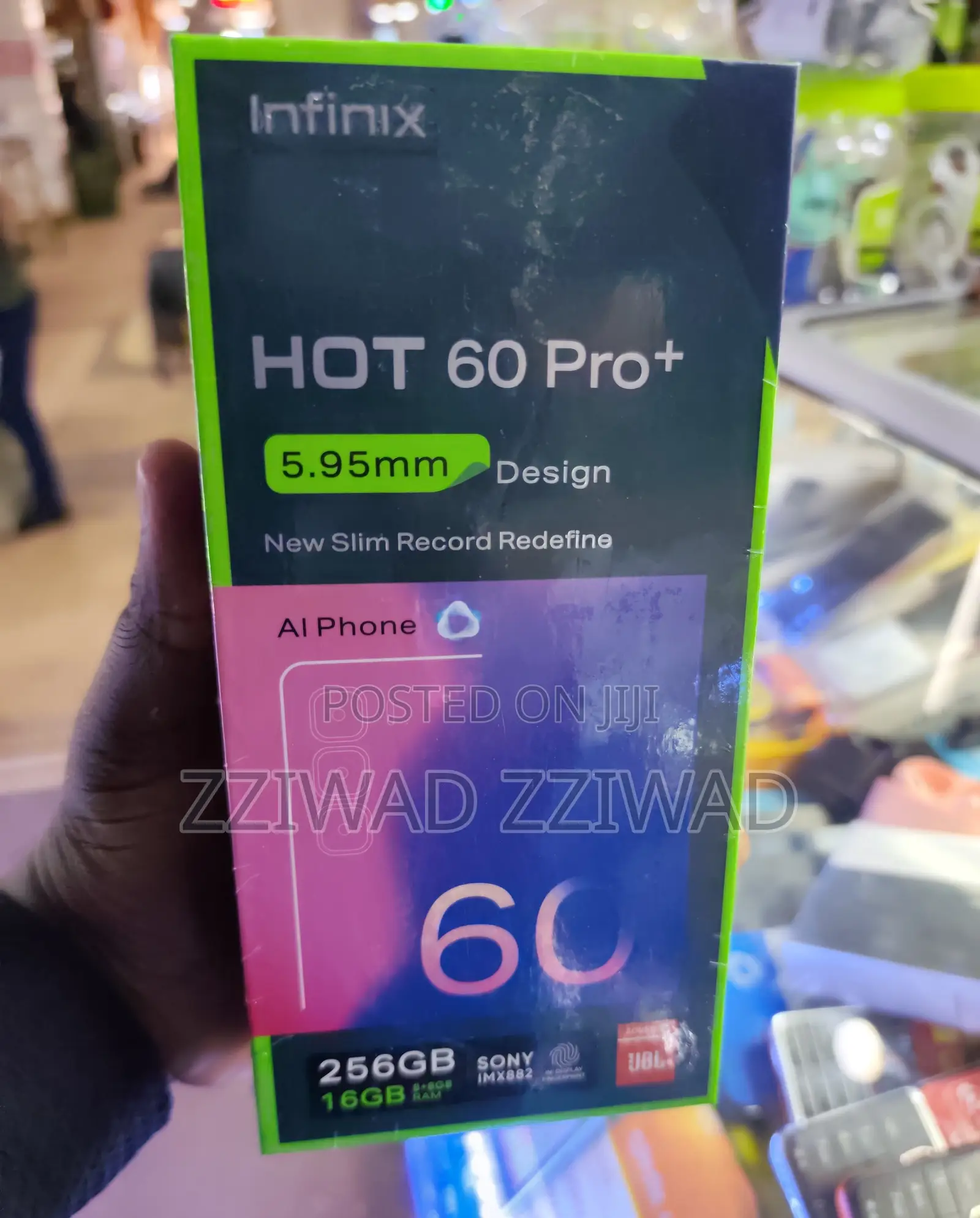 New Infinix Hot 60 Pro+ 256 GB Gray