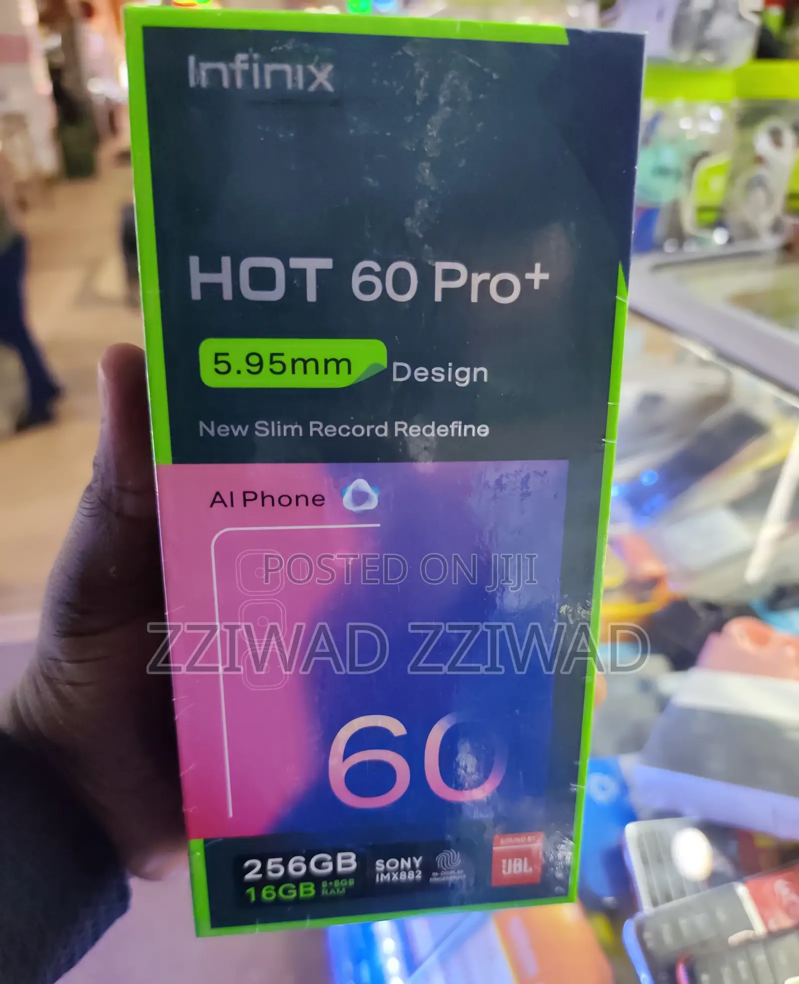 New Infinix Hot 60 Pro+ 256 GB Gray