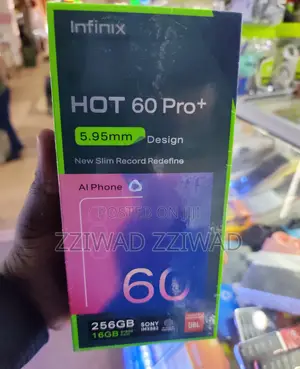 New Infinix Hot 60 Pro+ 256 GB Gray