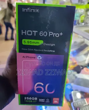 New Infinix Hot 60 Pro+ 256 GB Gray
