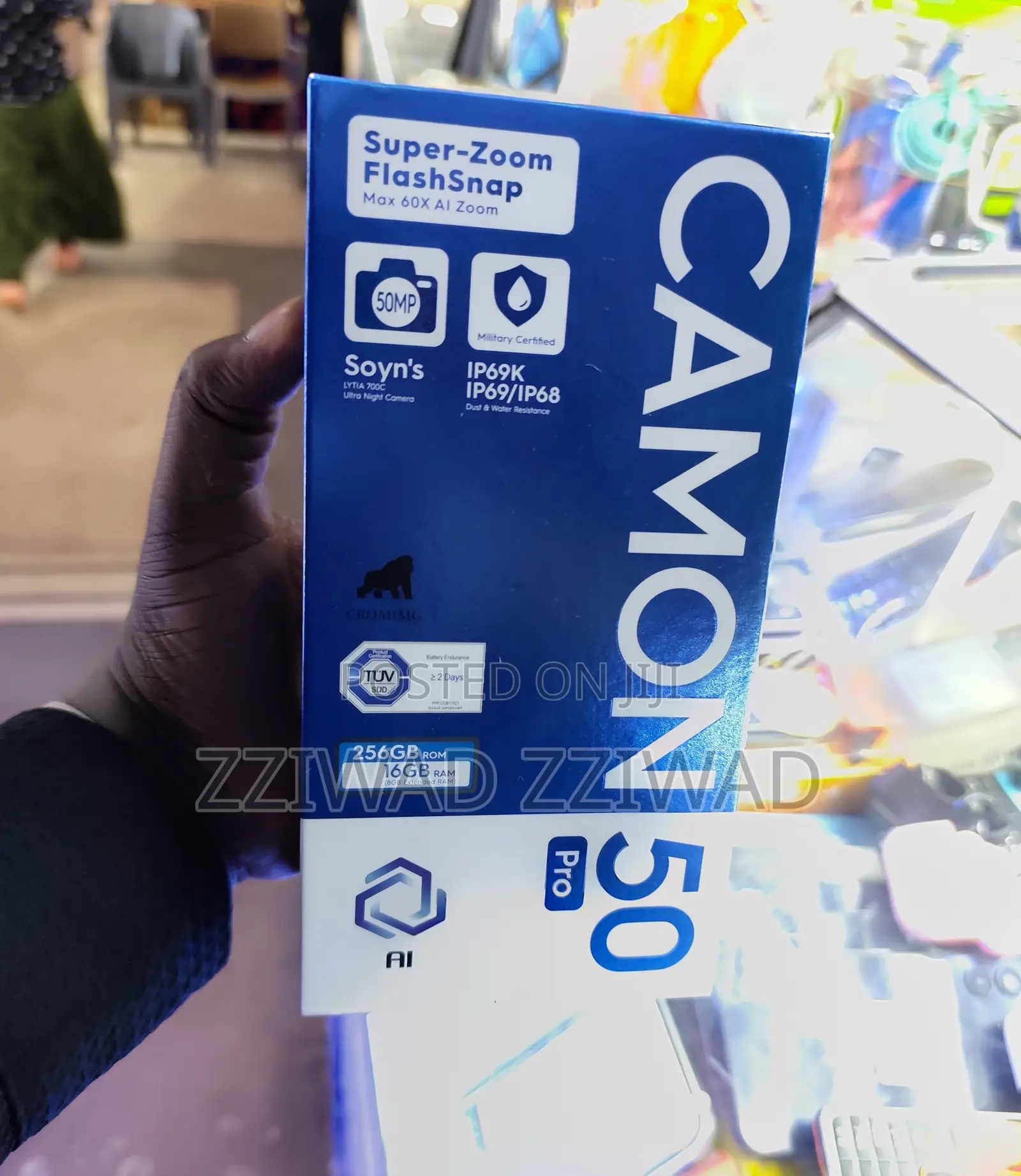 New Tecno Camon 50 Pro 256 GB Green
