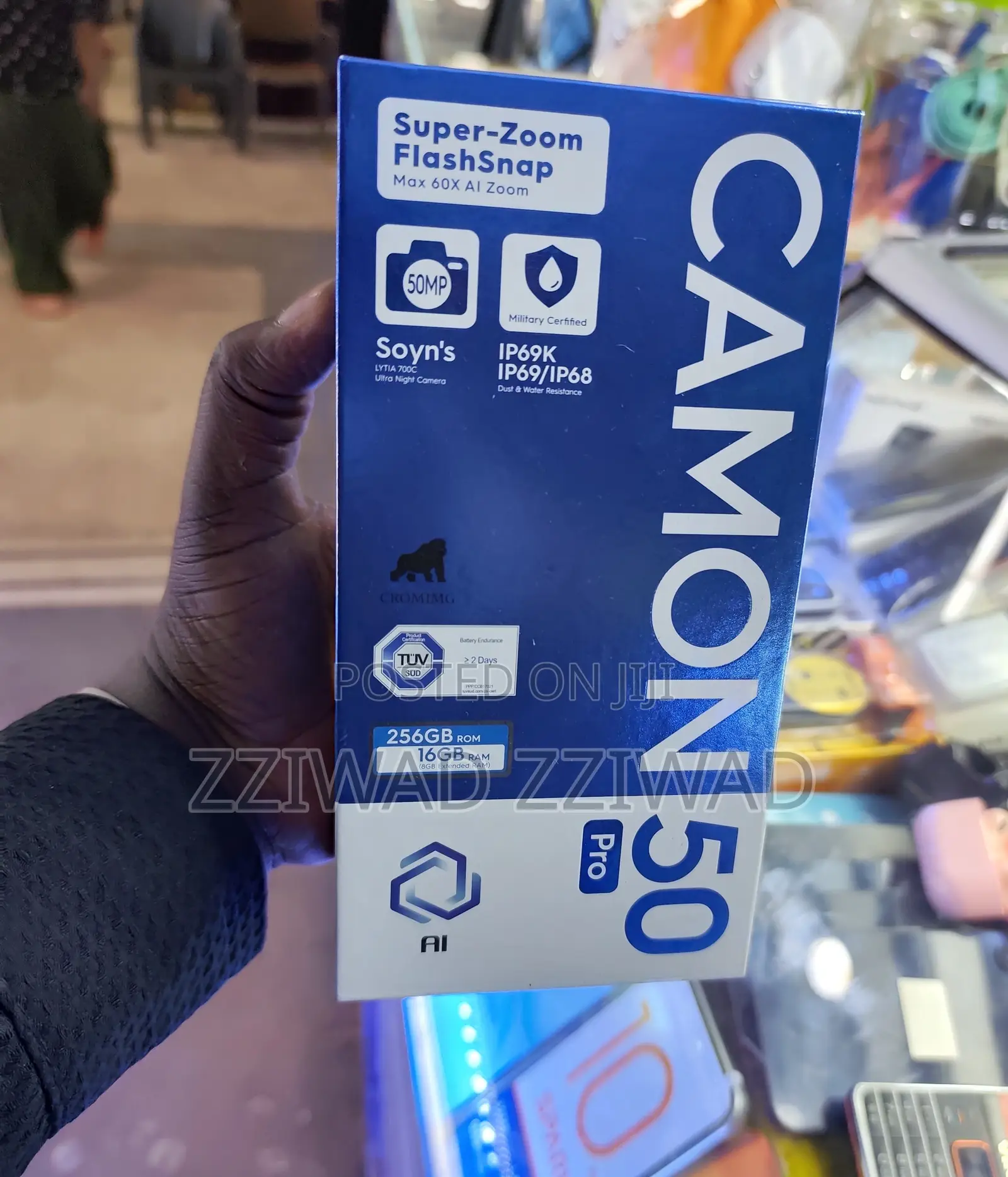 New Tecno Camon 50 Pro 256 GB Green