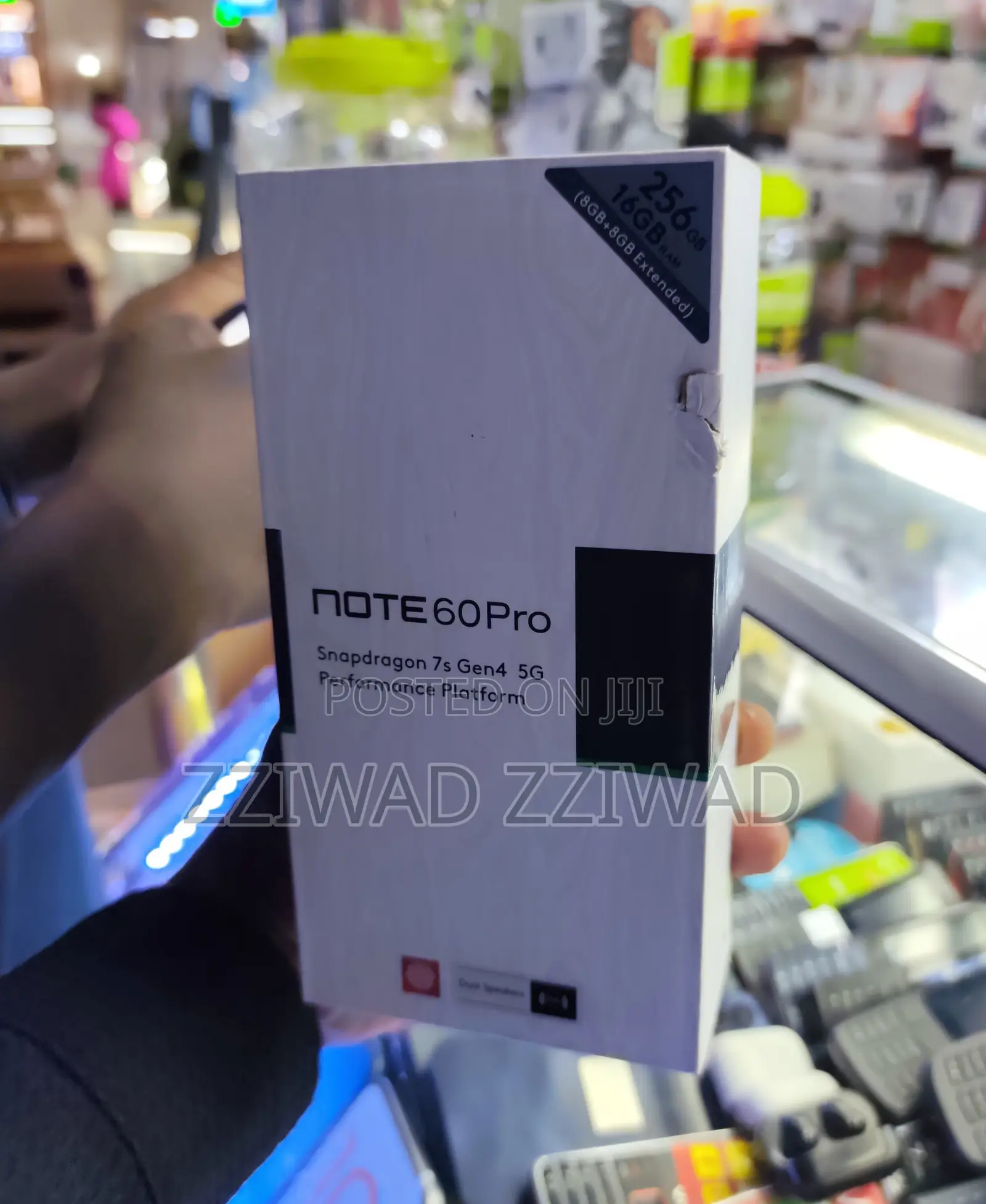 New Infinix Note 60 Pro 256 GB Black