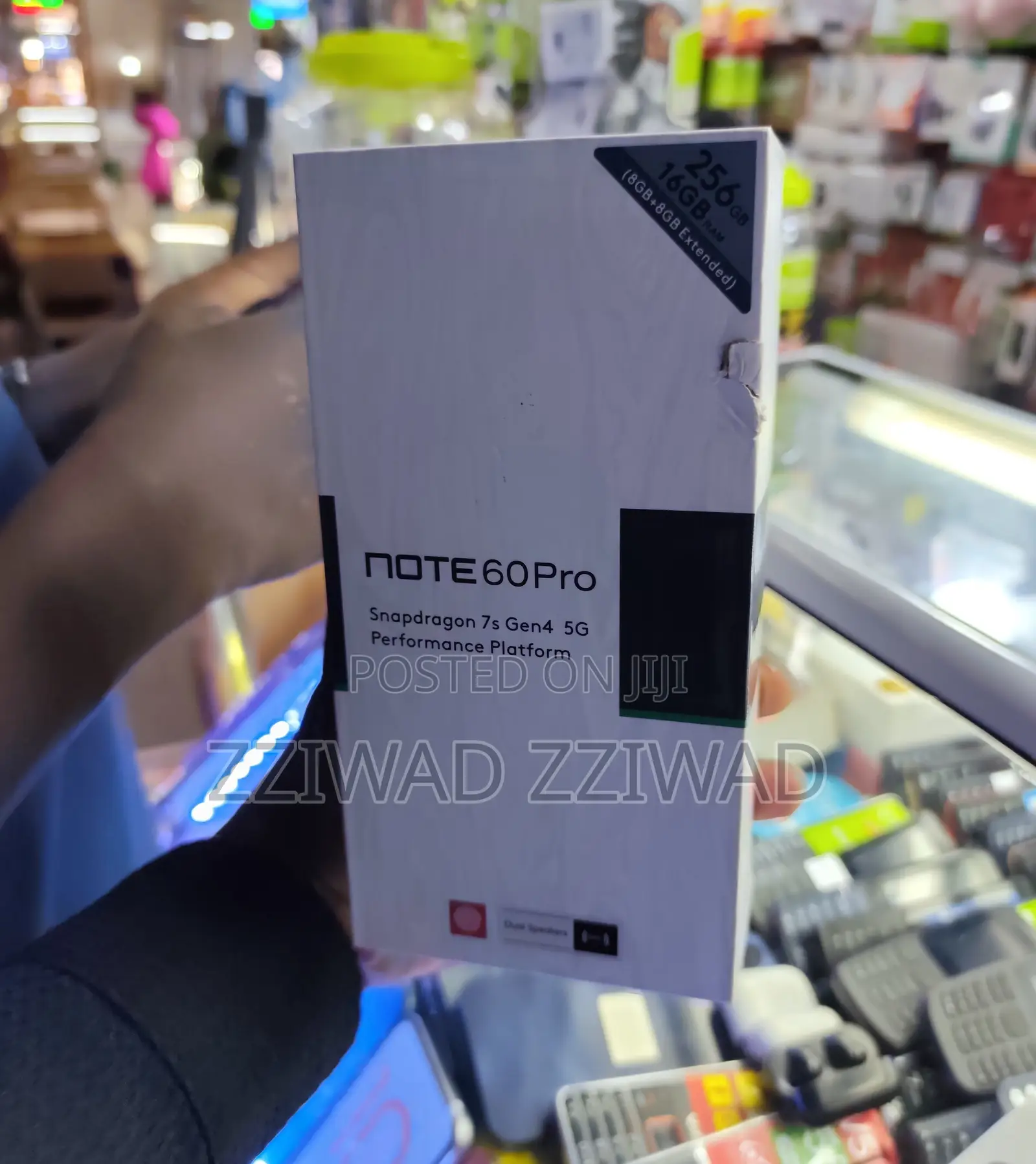 New Infinix Note 60 Pro 256 GB Black