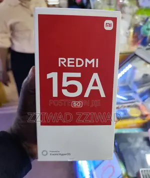 New Xiaomi Redmi 15a 128 GB Black