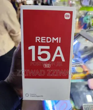 New Xiaomi Redmi 15a 128 GB Black