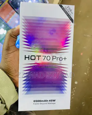 New Infinix Hot 70 Pro 5G+ 256 GB Black