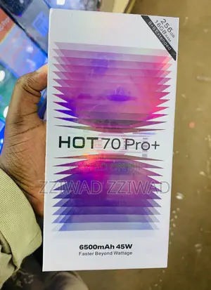 New Infinix Hot 70 Pro 5G+ 256 GB Black