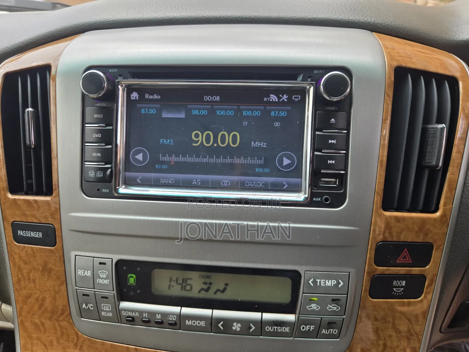 Toyota Alphard 2.4 Petrol AWD 2007 Black