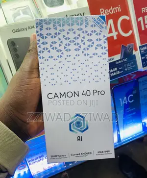 New Tecno Camon 40 Pro 5G 256 GB Black