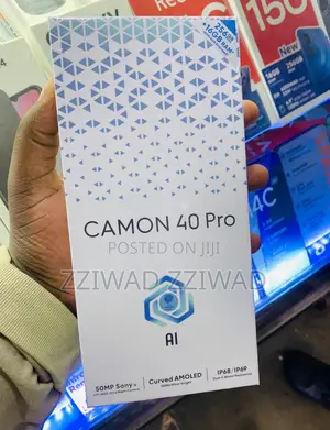 New Tecno Camon 40 Pro 5G 256 GB Black