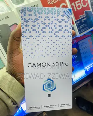 New Tecno Camon 40 Pro 5G 256 GB Black