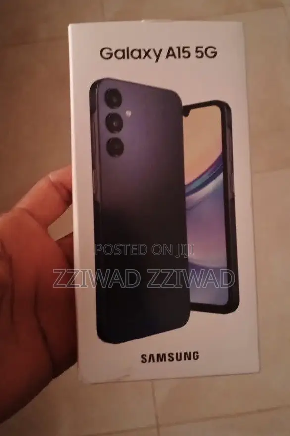 New Samsung Galaxy A15 5G 256 GB Black
