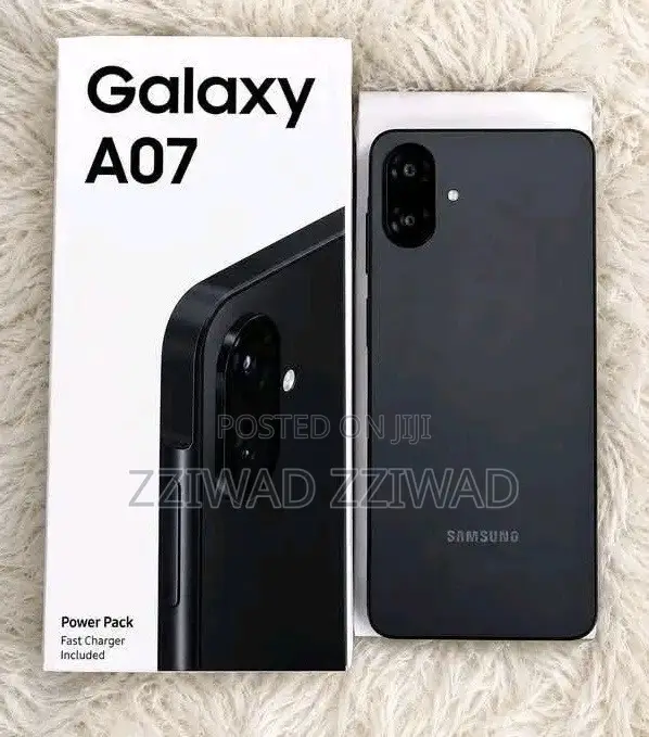 New Samsung Galaxy A07 5G 128 GB Black