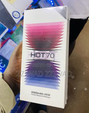 New Infinix Hot 70 256 GB Black