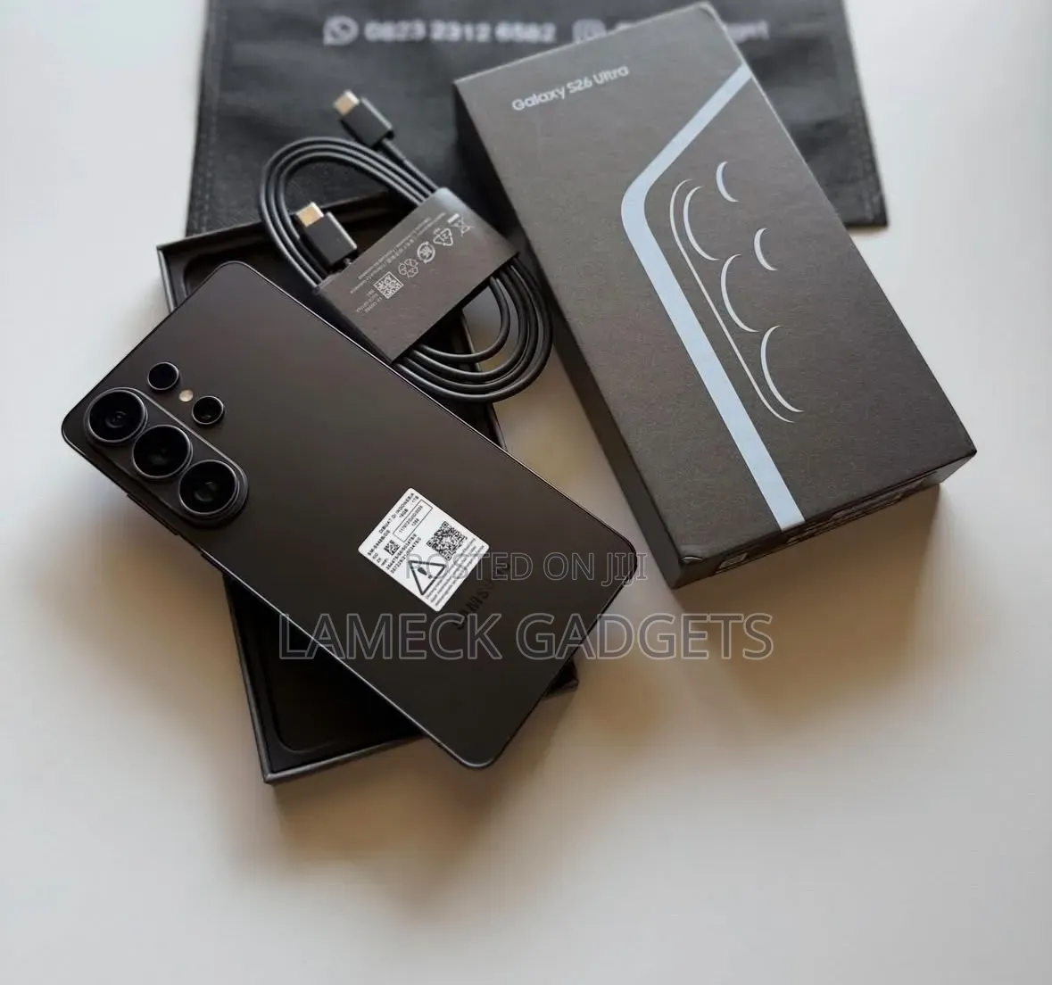 New Samsung Galaxy S26 Ultra 5G 256 GB Black