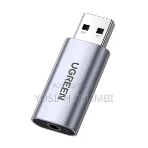 UGREEN CM383 USB-A to 3.5mm Audio Jack External Stereo Sound Adapter