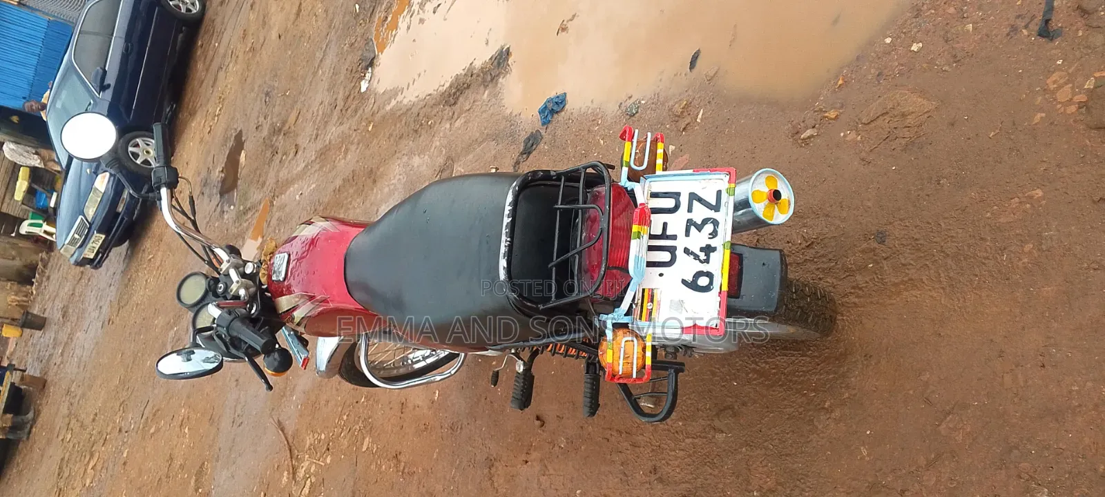Bajaj Boxer 100 2019 Red