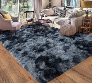 Patched Fluffy Carpet 1.5m by 2m