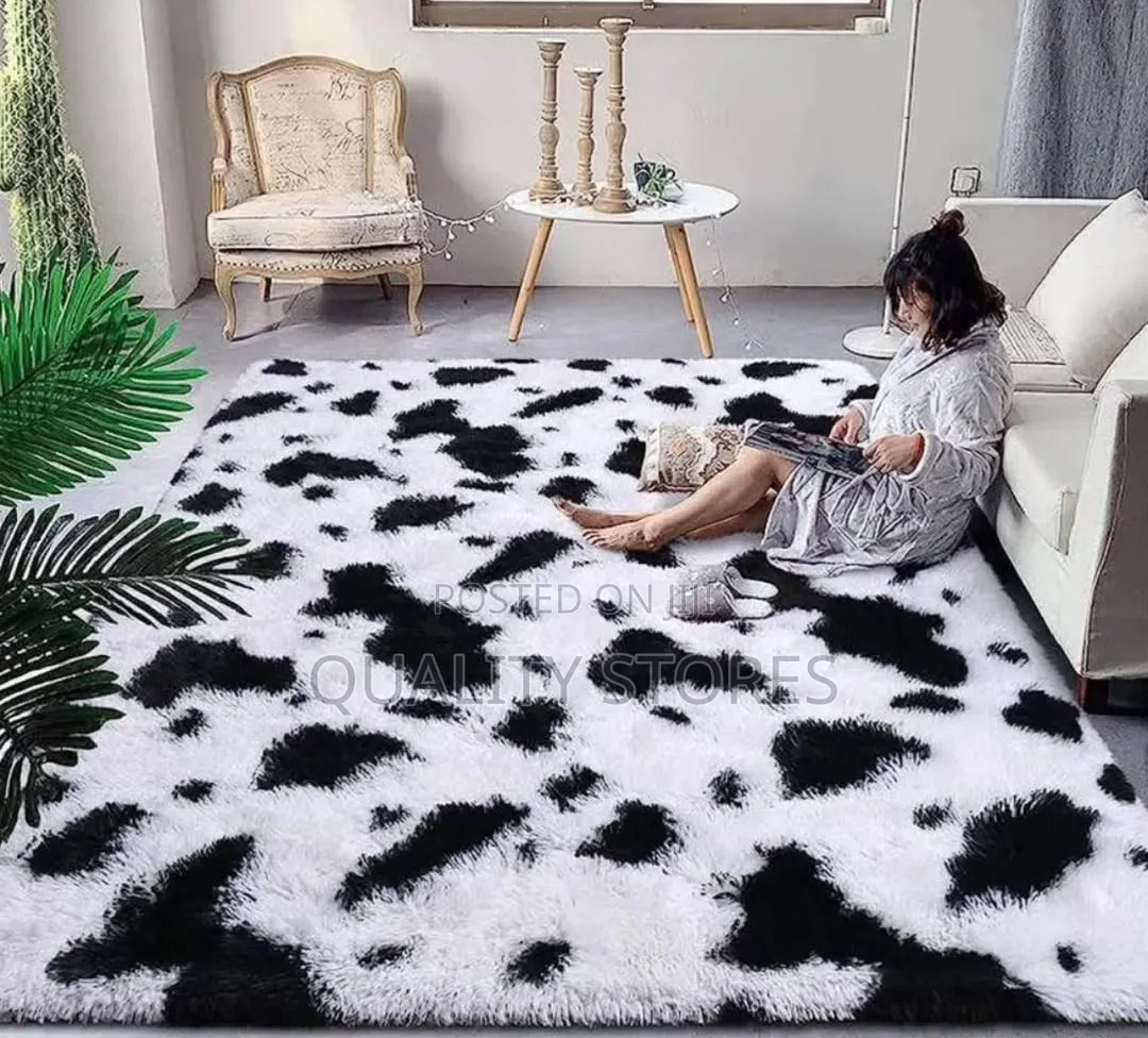 Patched Fluffy Carpet 1.5m by 2m