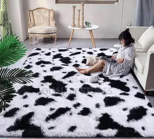 Patched Fluffy Carpet 1.5m by 2m