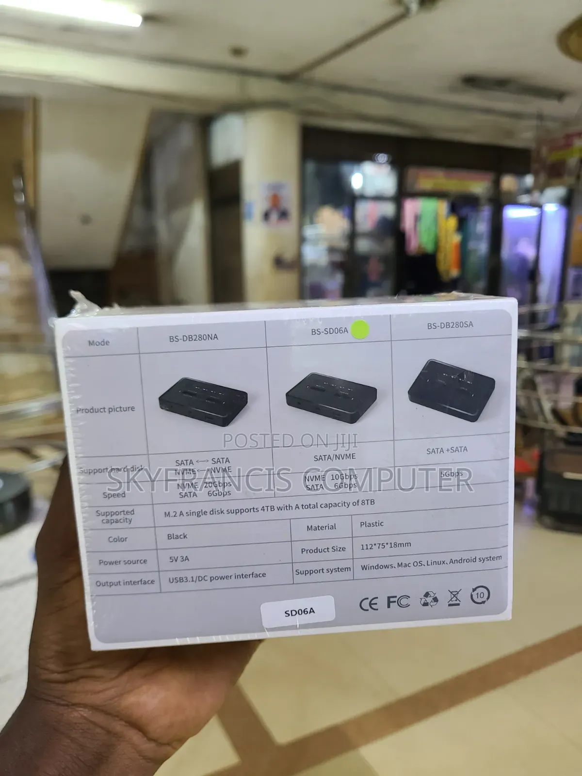 Dual M.2 SSD Docking Station