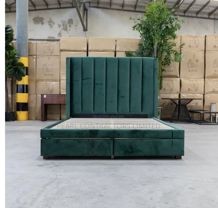 Beds/Long Headboard Dressed Beds in Any Colour From 1,600,000/-