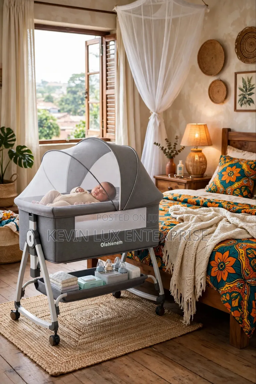 Portable Baby Bassinet and Bedside Crib.