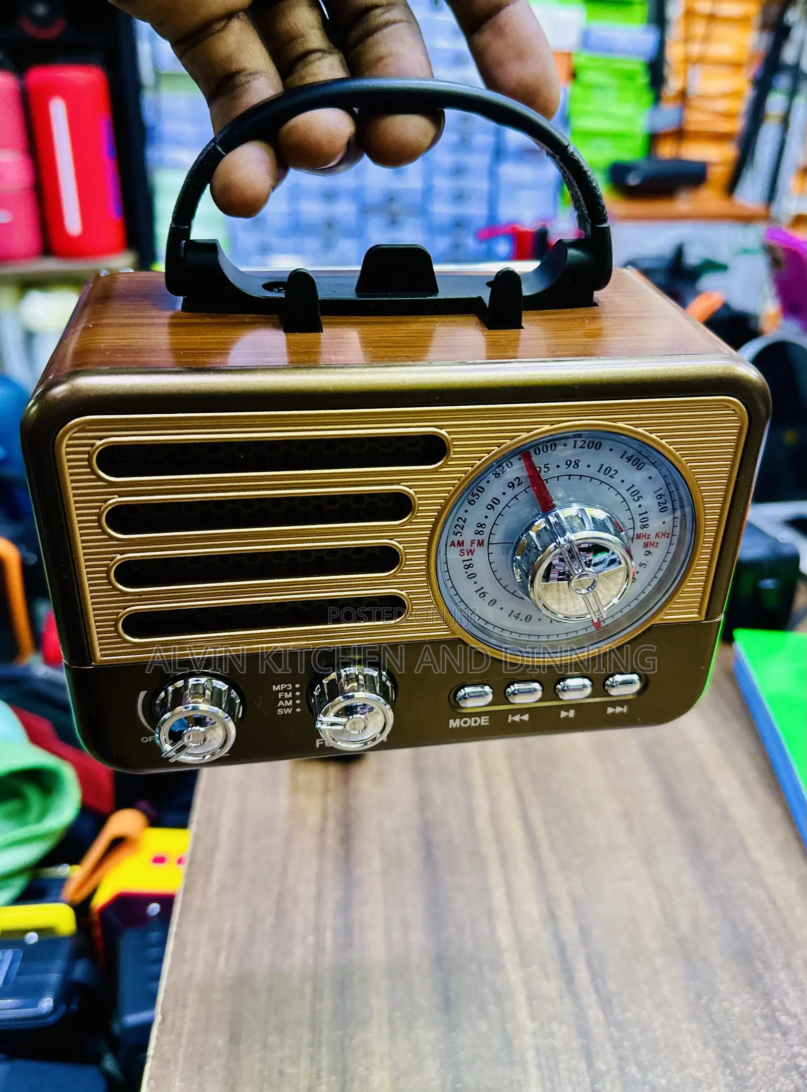 FM Radio With Bluetooth Speaker