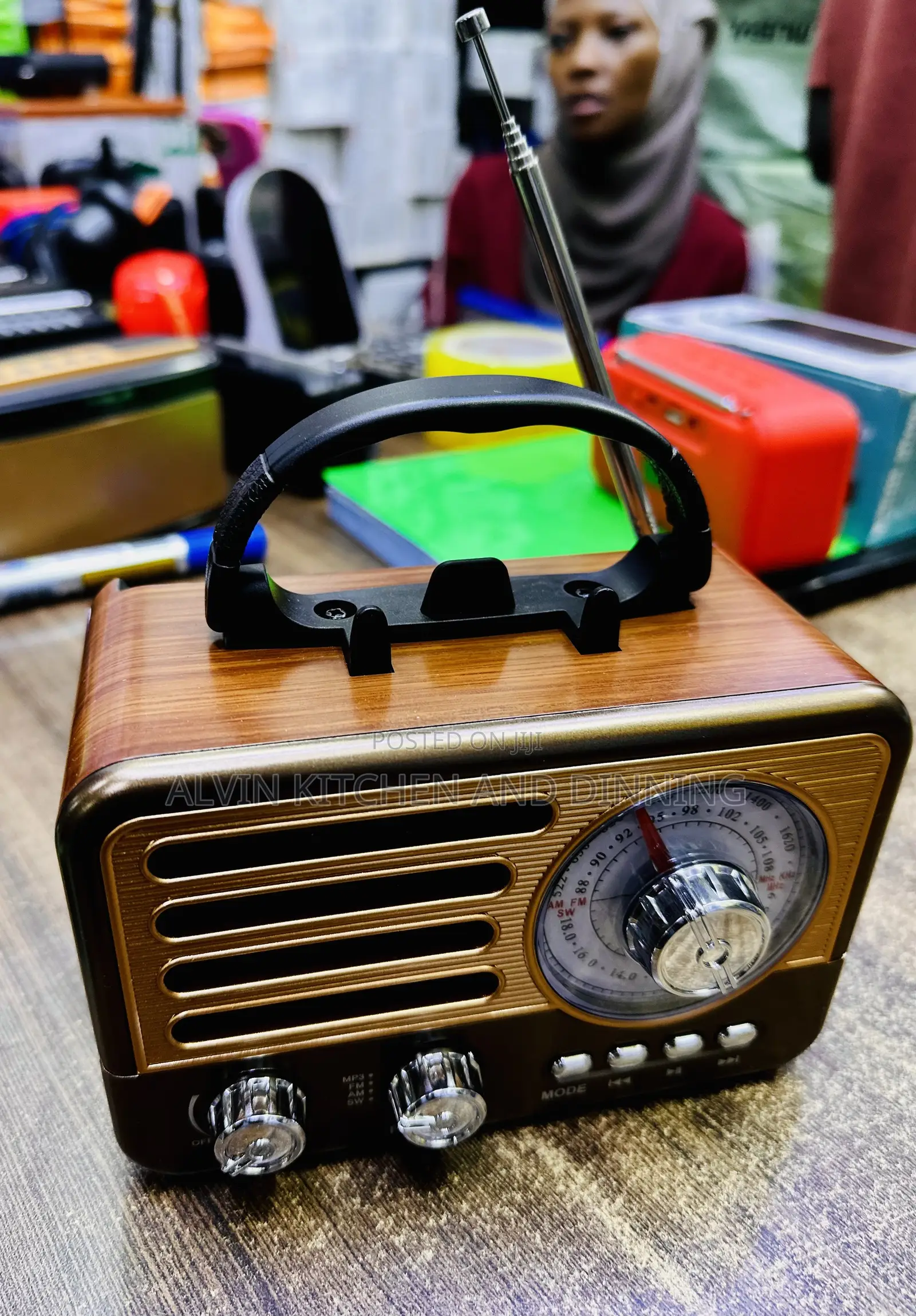 FM Radio With Bluetooth Speaker