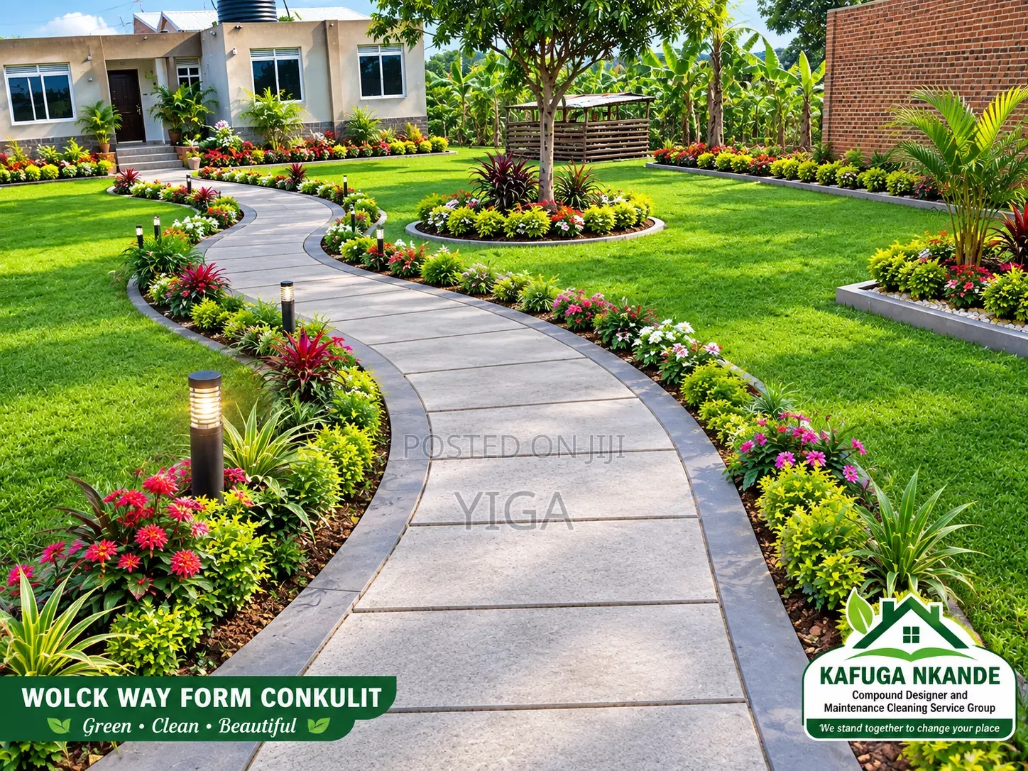Kafuga Nkande Compound Designer and Maintenance Cleaning Service Group
