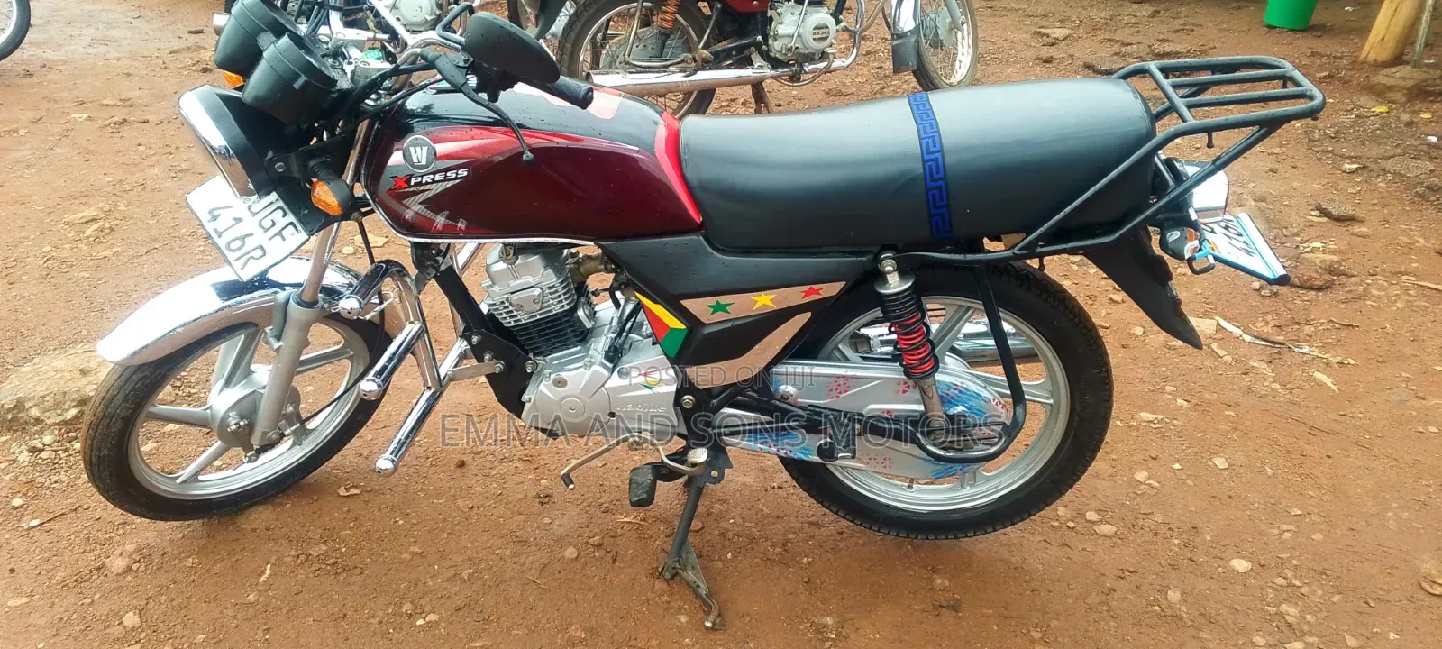 Haojue DK125 2024 Red