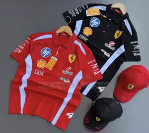 Ferrari Polo ,Aston Martins Shirts & Matching Caps