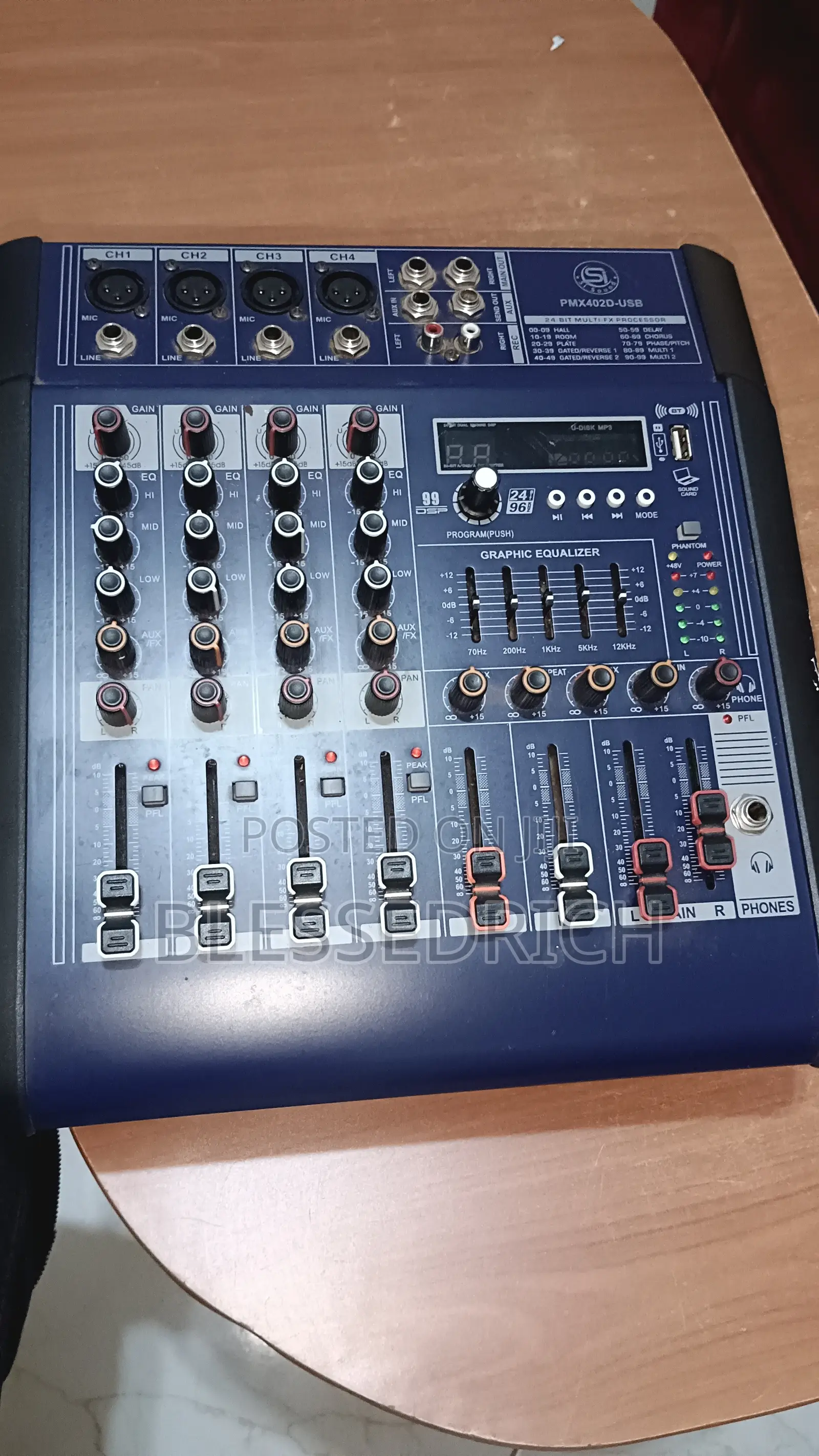 Amplified Mixer With Bluetooth