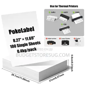 Folded Flat A4 Thermal Paper for Direct Thermal