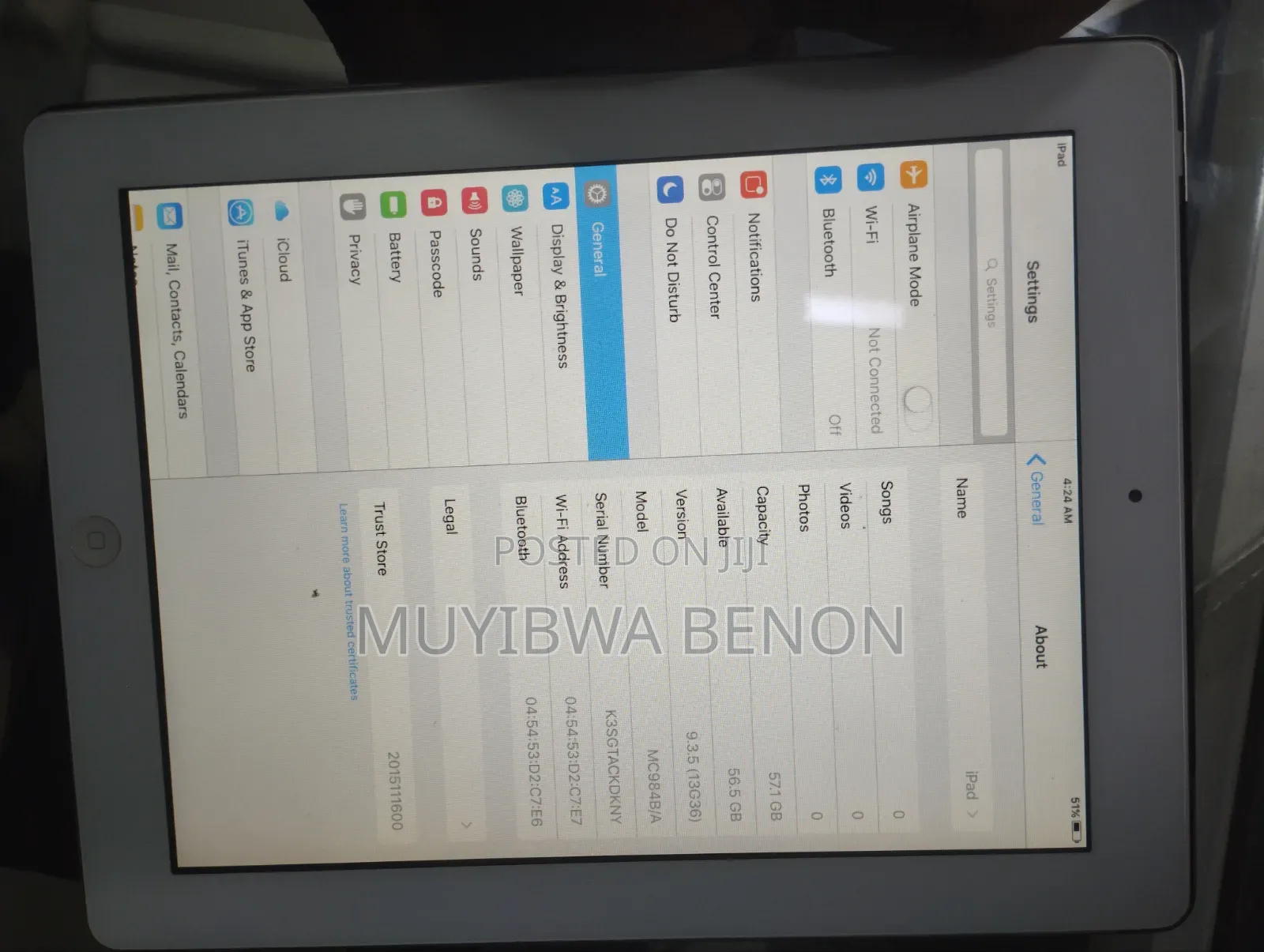 Apple iPad Pro 9.7 (2016) 64 GB Gray