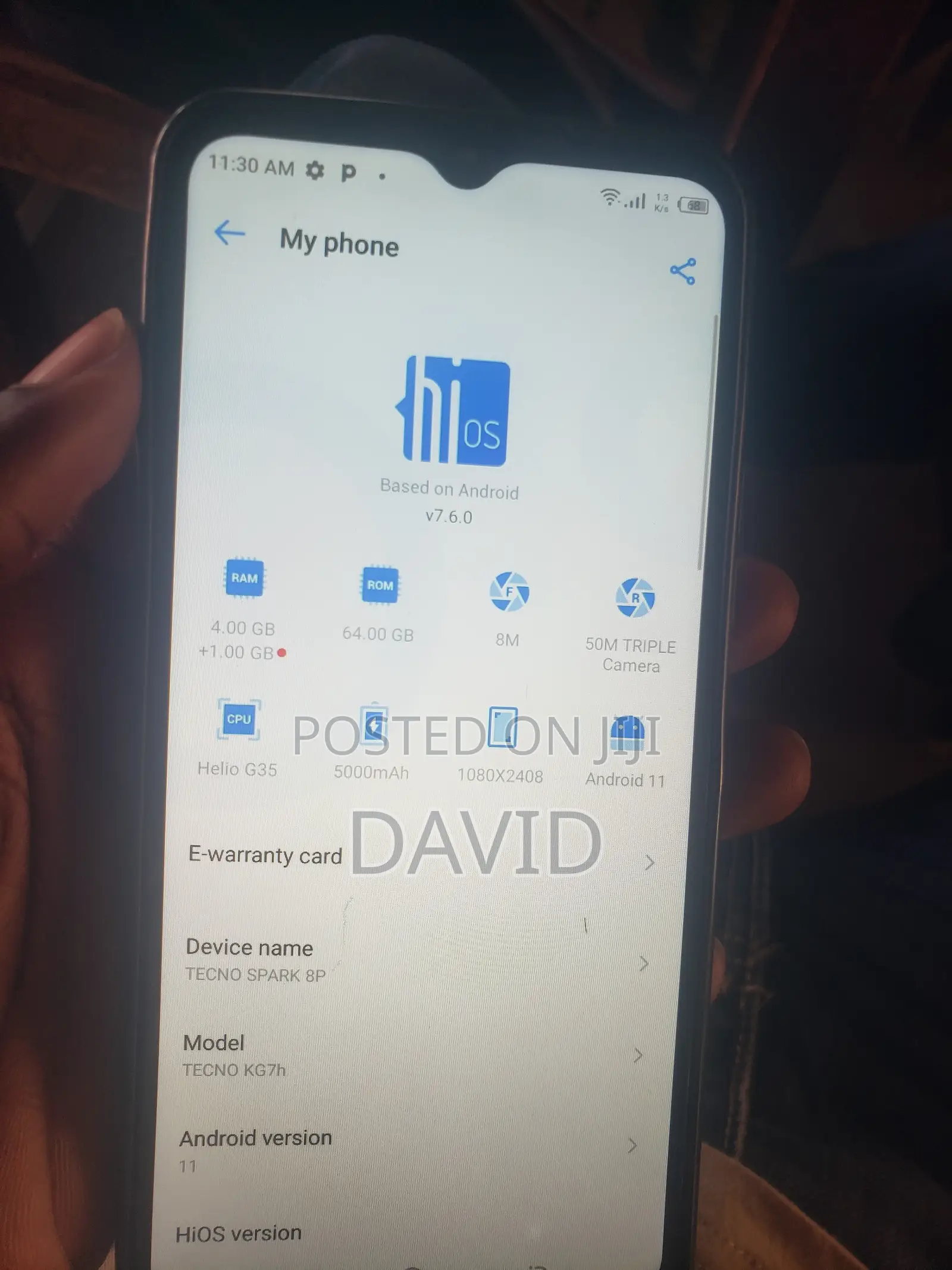 Tecno Spark 8 Pro 64 GB Green