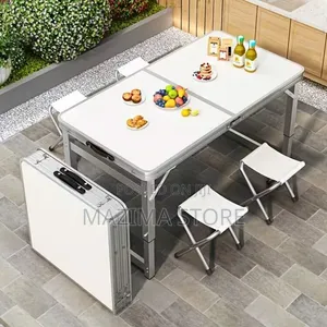 Aluminium Folding Picnic Table & Stool