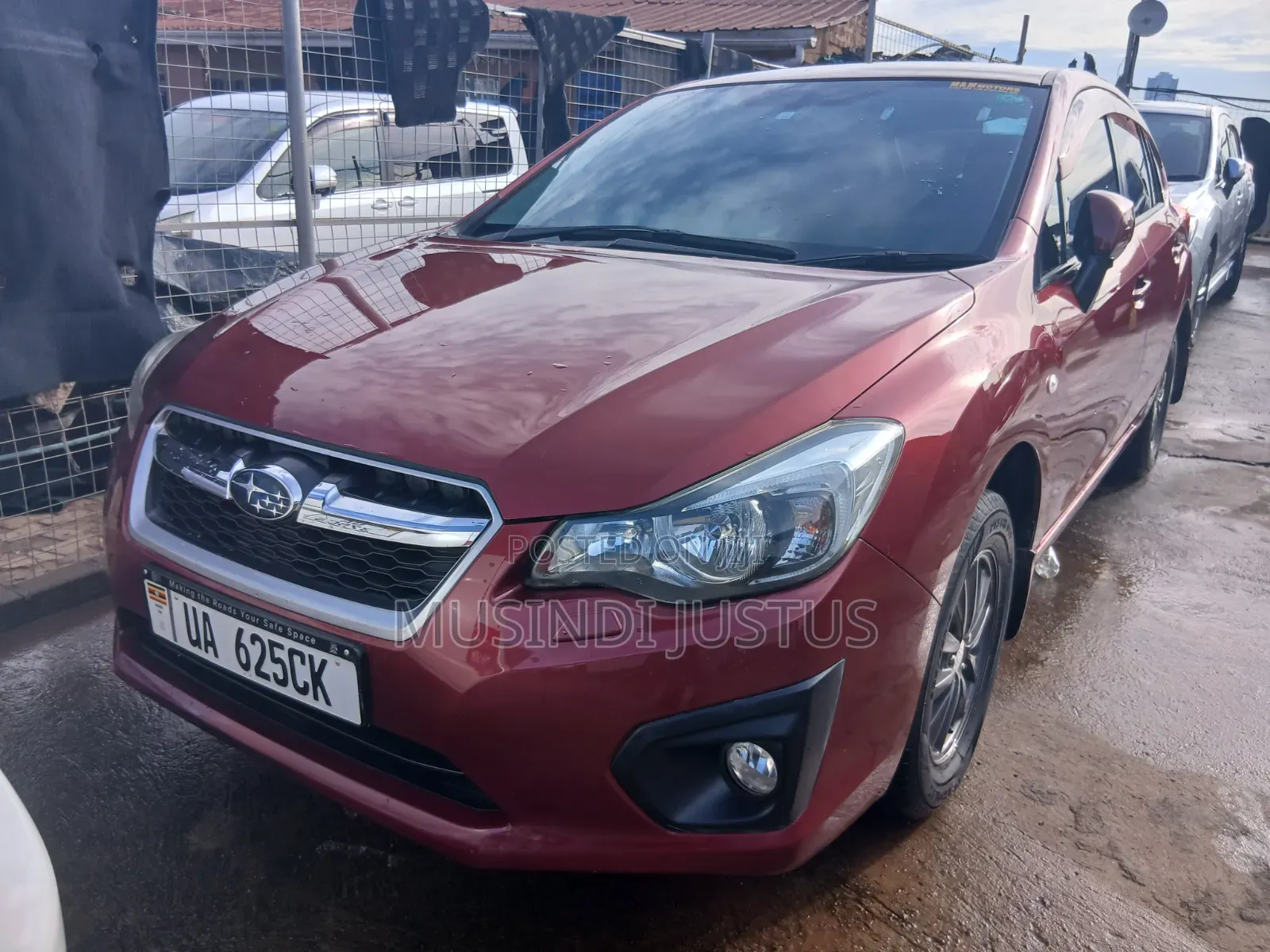 Subaru Impreza 2013 Red