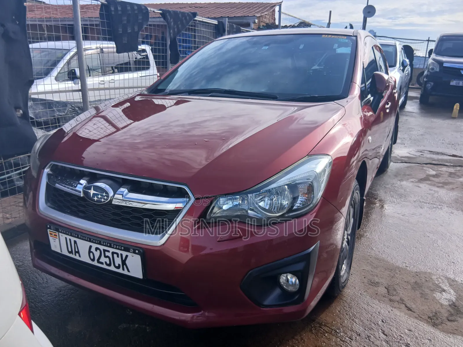 Subaru Impreza 2013 Red