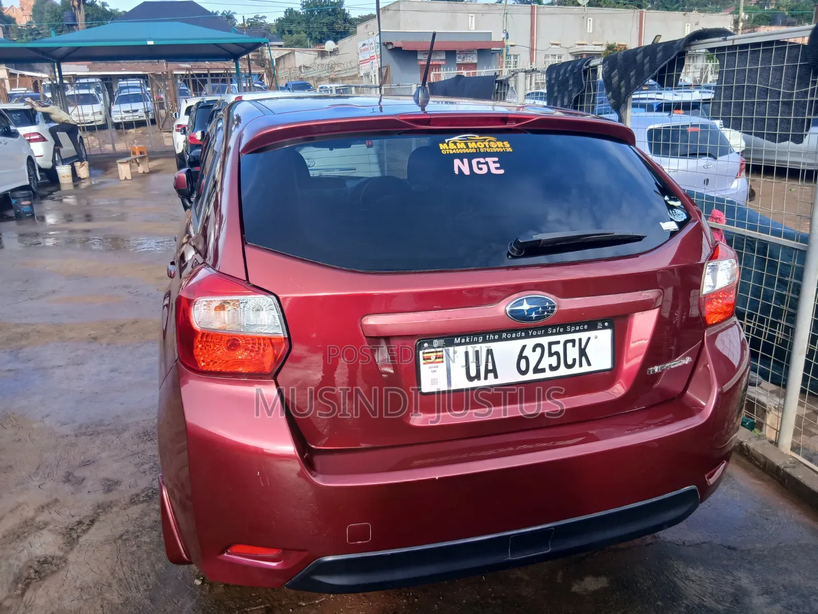 Subaru Impreza 2013 Red