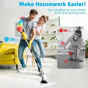 9 in 1 New Wireless Electric Cleaning Brush Spinning Brush Cleaner