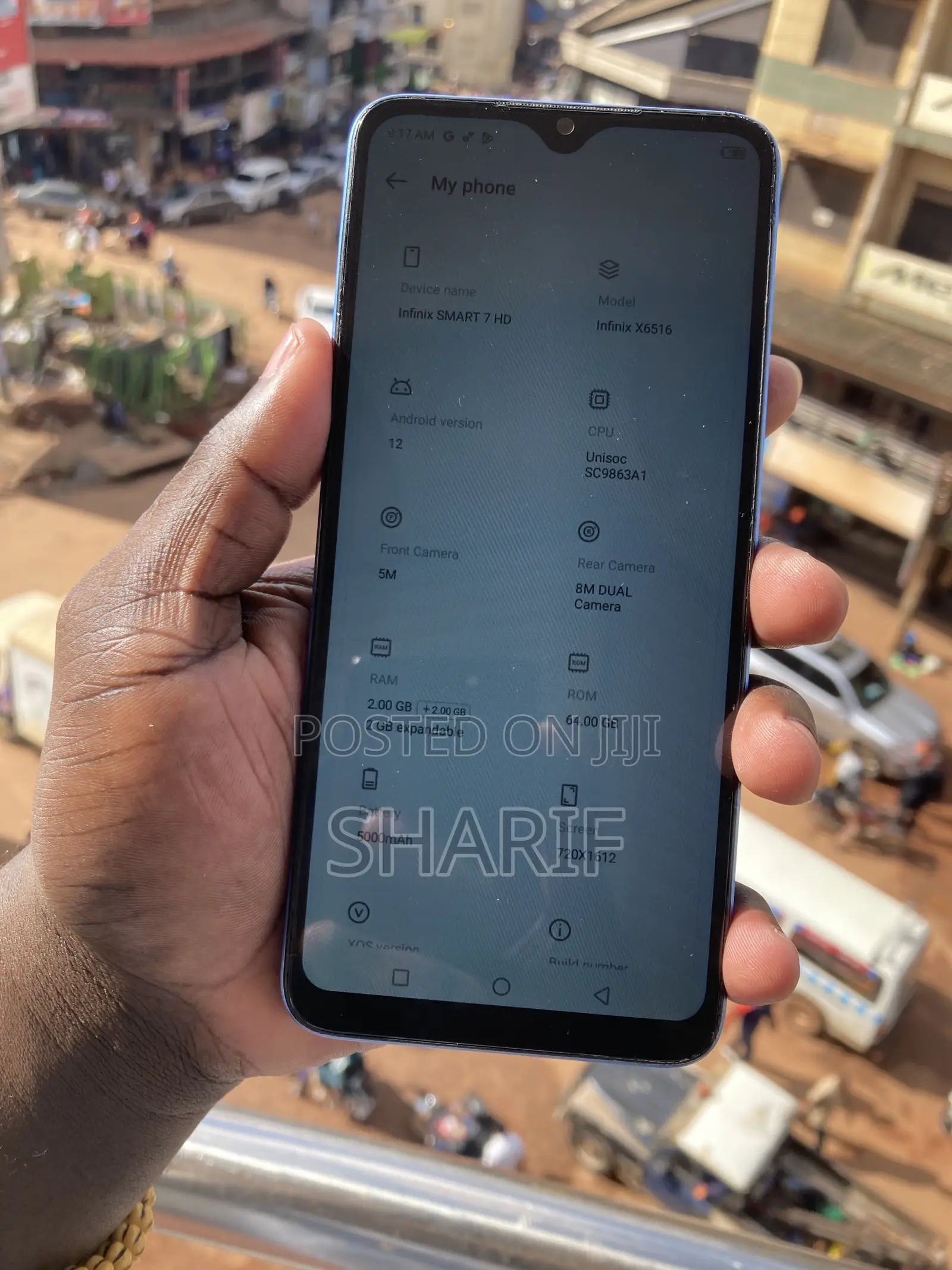 Infinix Smart 7 HD 64 GB Blue