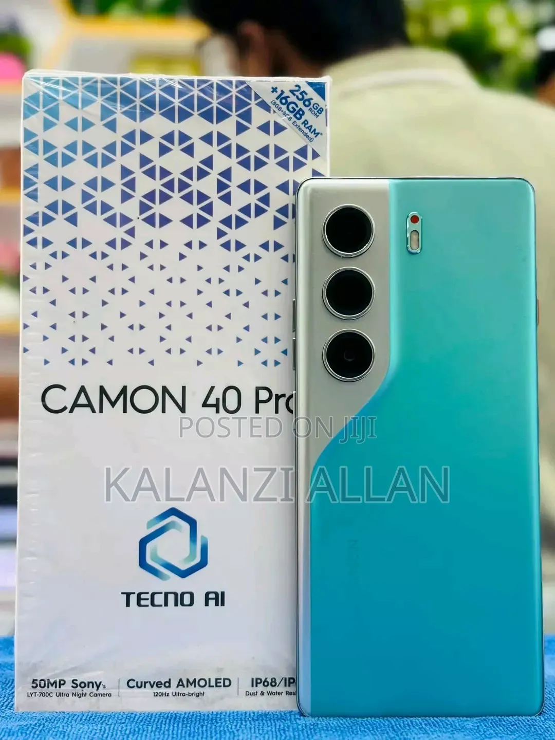 New Tecno Camon 40 Pro 5G 256 GB Green