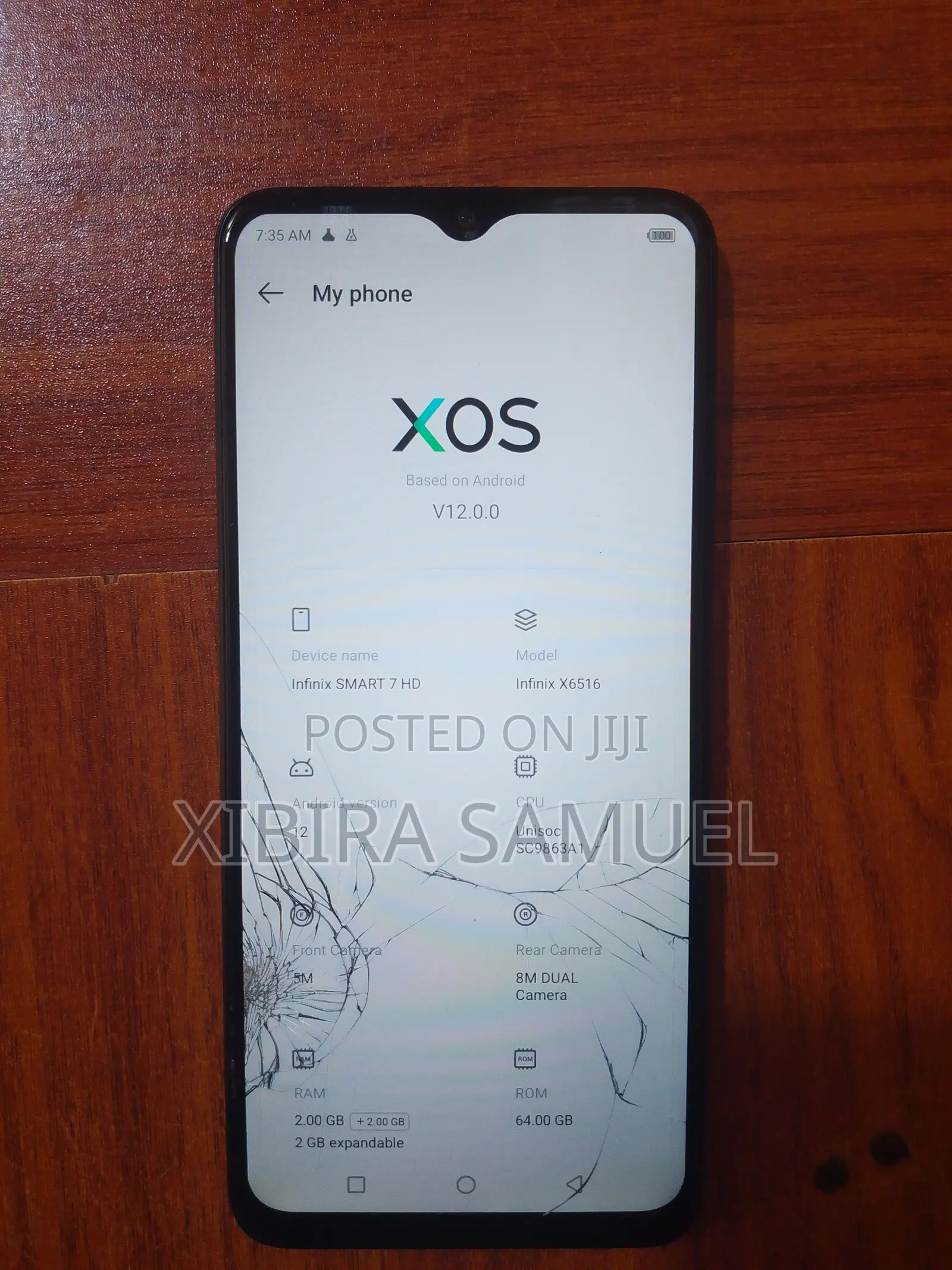 Infinix Smart 7 HD 64 GB Purple